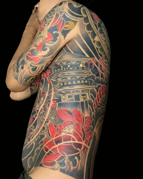 ลายไทย แขน