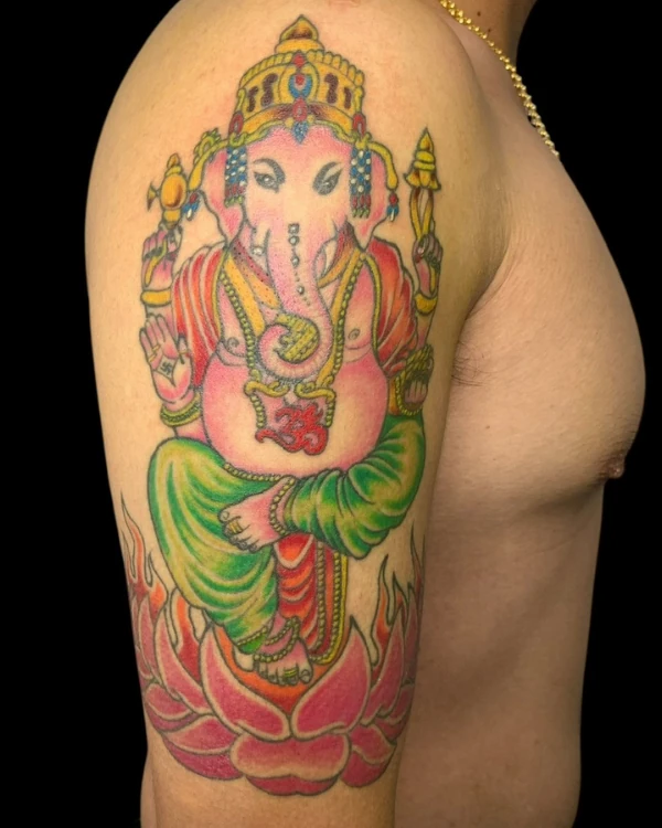 ลายสักพระพิฆเนศ (Ganesha tattoo)