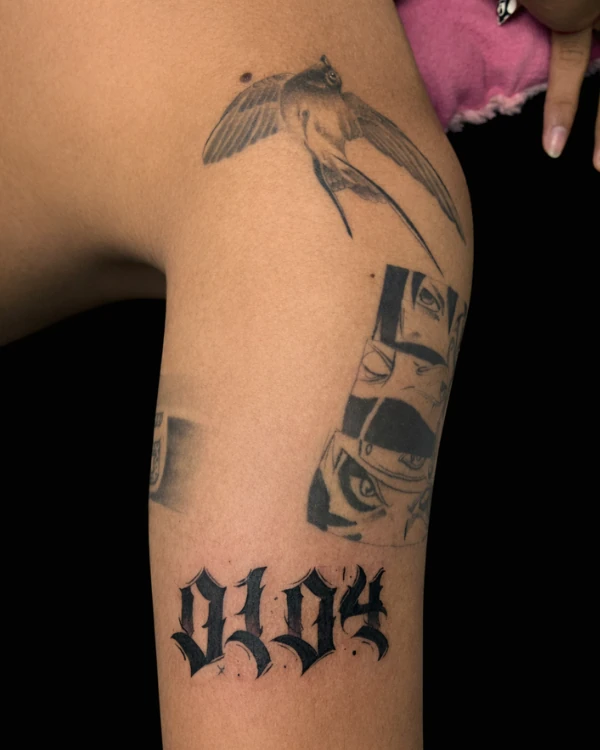 ลาย Geometric หน้าแขน